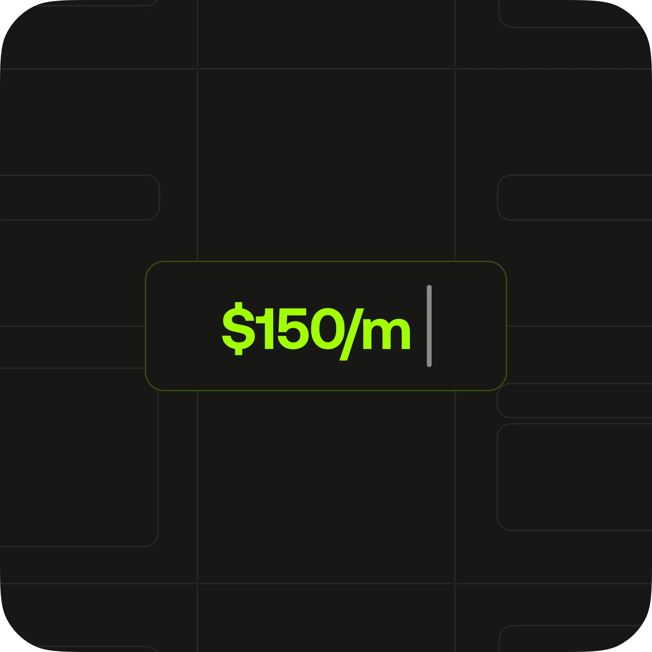 Add your monthly contribution