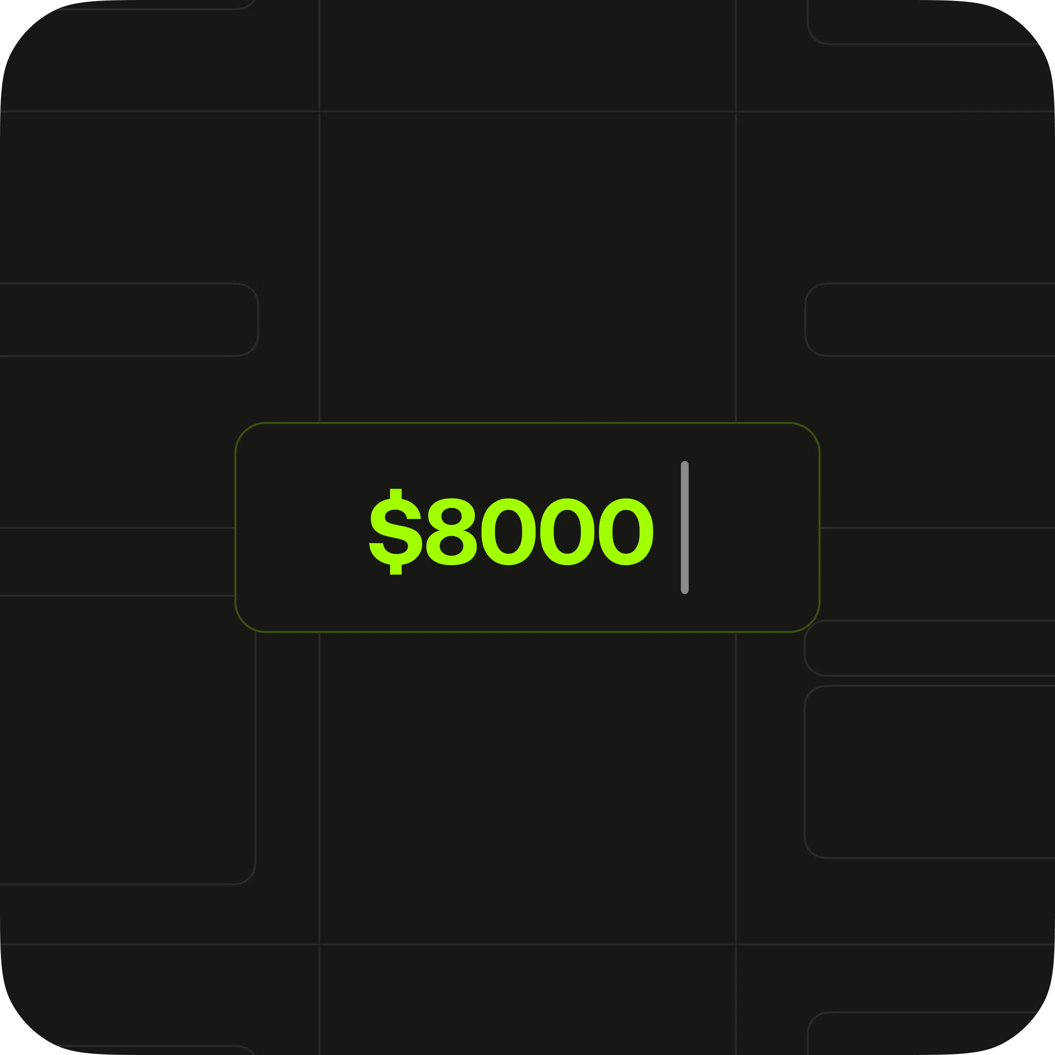 Enter your current balance