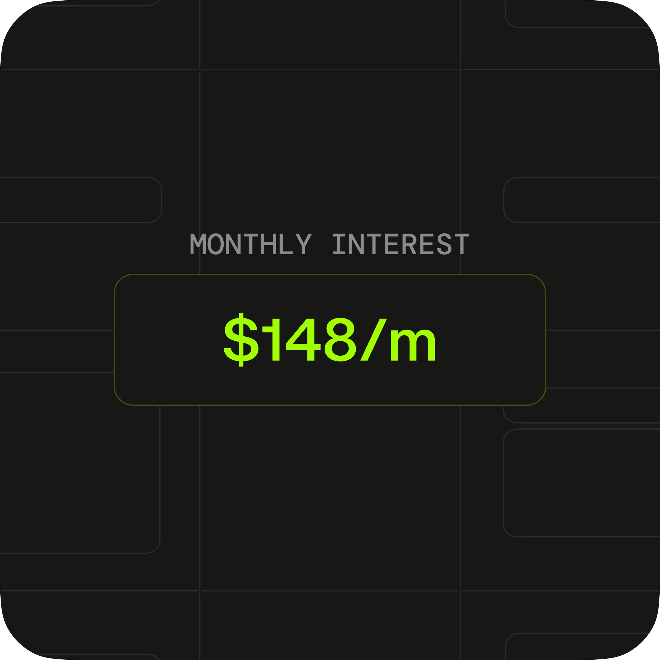 Estimate Monthly Interest Charges