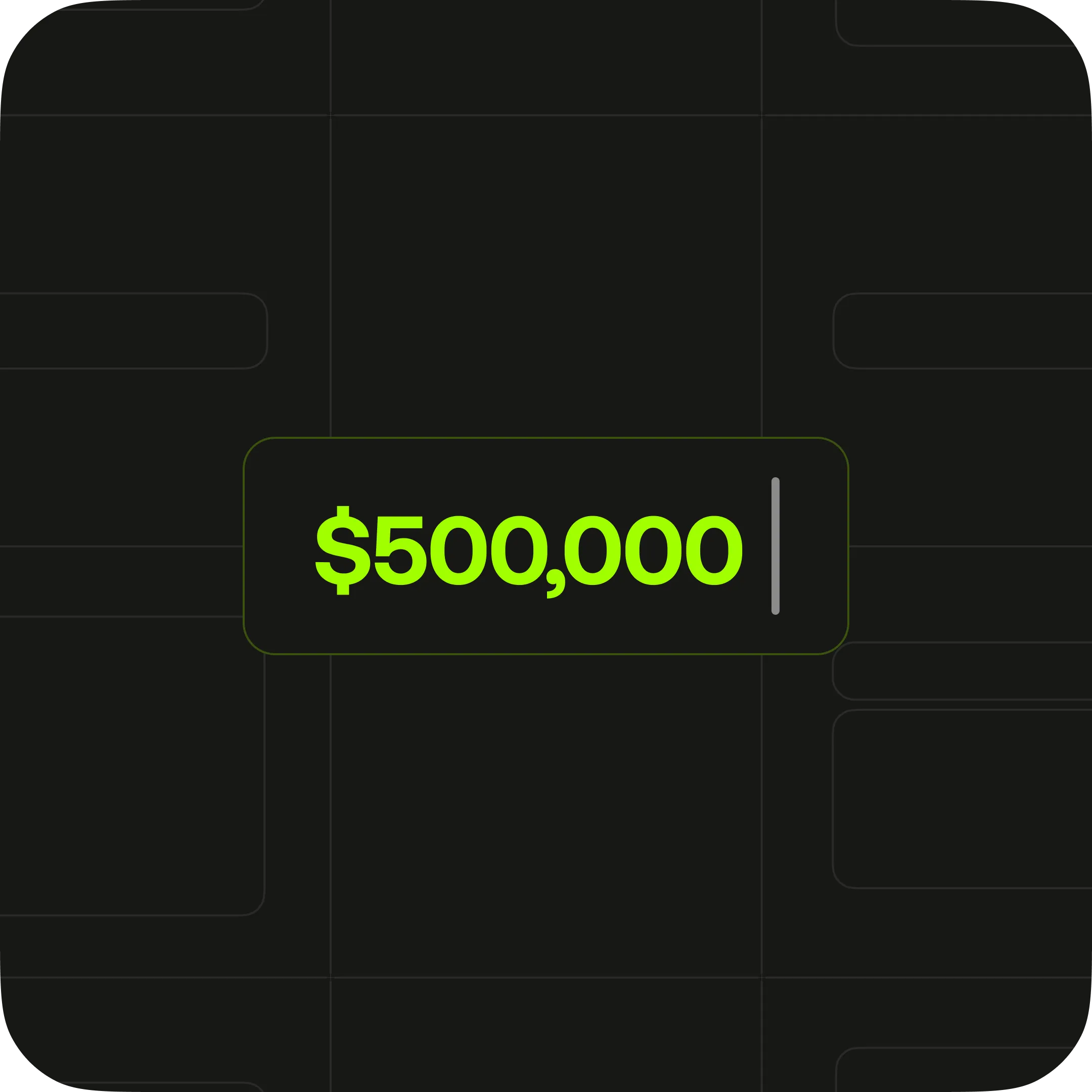 Add your home price and your down payment