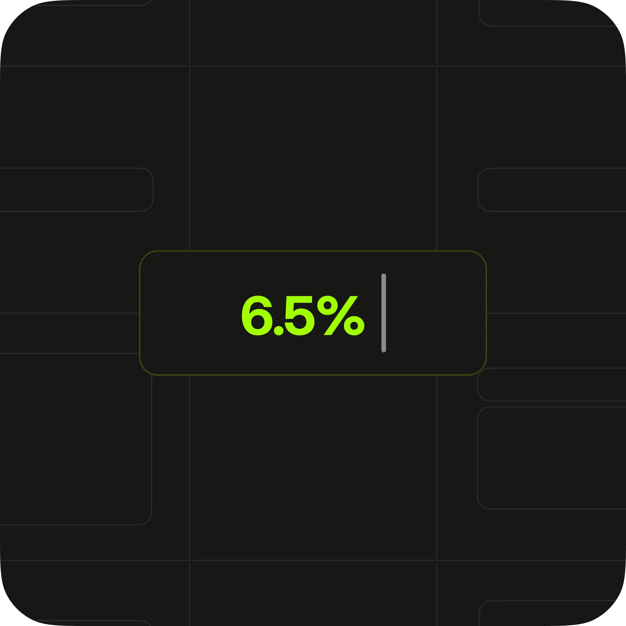 Add your interest rate