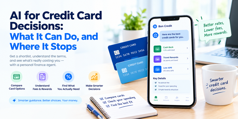 AI for Credit Card Decisions: What It Can Do, and Where It Stops