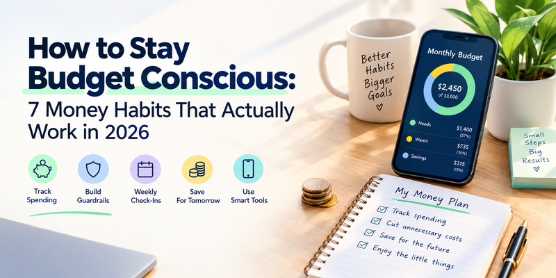 How to Stay Budget Conscious: 7 Money Habits That Actually Work in 2026