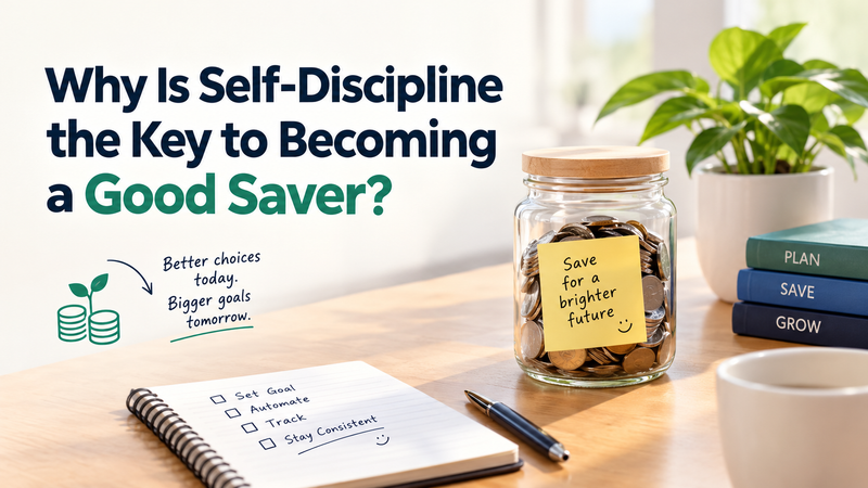 Why Is Self-Discipline the Key to Becoming a Good Saver?