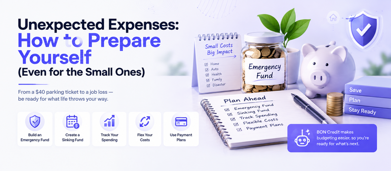 Unexpected Expenses: How to Prepare Yourself (Even for the Small Ones)