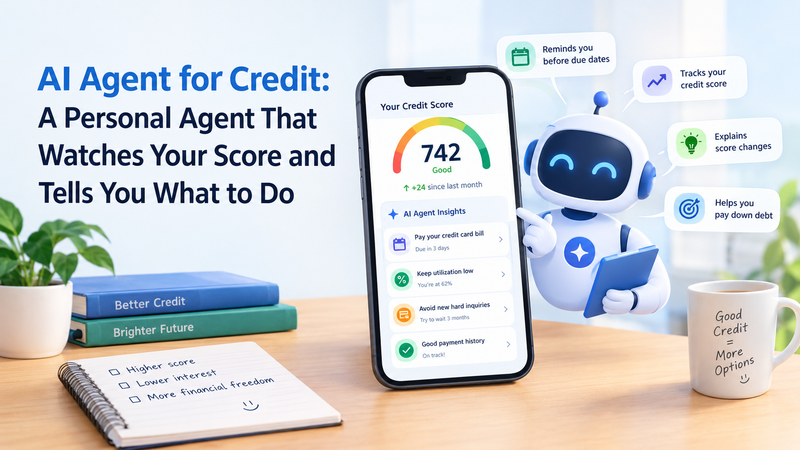 AI Agent for Credit: A Personal Agent That Watches Your Score and Tells You What to Do